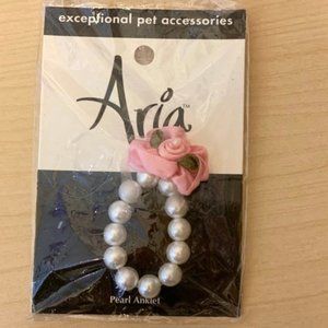 🎉HP 🎉 Aria Pearl Rose Anklet - FIRM $